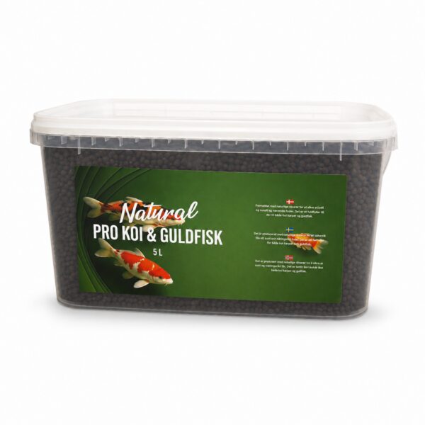 Havedam Natural Pro Koi & Guldfisk 4,5 mm, 5 L