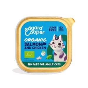 EC Kat Adult Pate Øko Laks/Kylling, 85gr