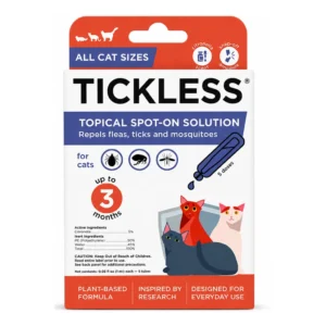 TICKLESS Topical SPOT-ON Kat 5x1 ml.