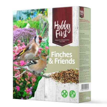 Vildtfuglefoder Hobby First Finches & Friends 850 g