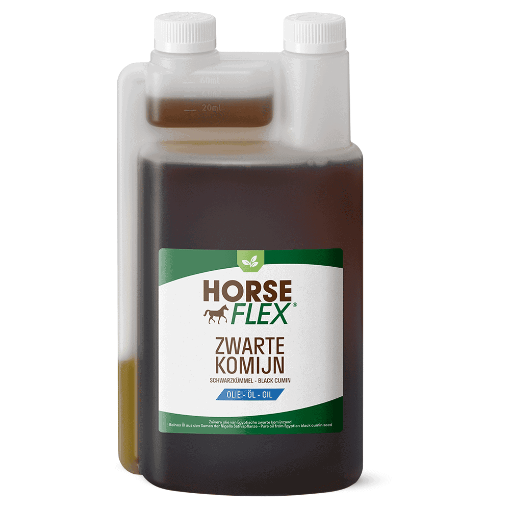 Horseflex Sortkommenolie 1 L