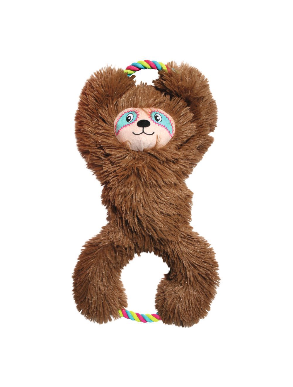 H.legetøj KONG Tuggz Sloth XL, brun