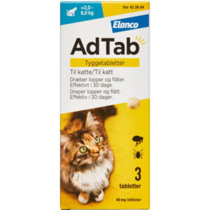 ADTAB TIL KATTE >2.0-8.0 KG