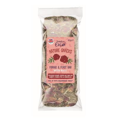 Burgess Forage&Feast Hø, Rose 60 g.