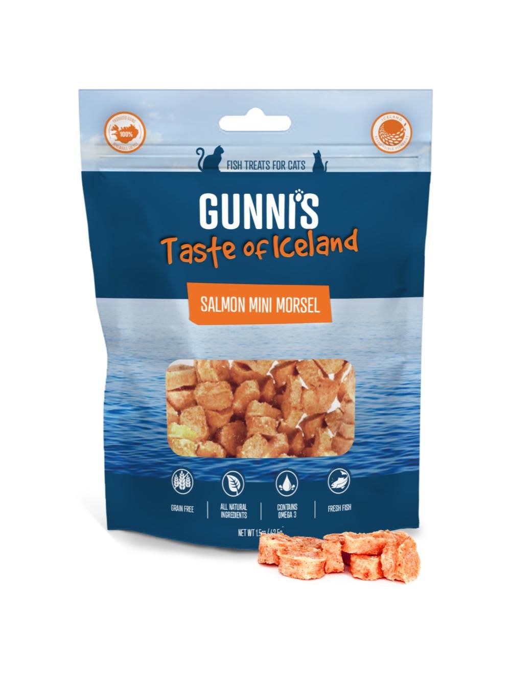 Gunnis Mini Godbidder Laks 42,5g