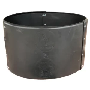 Plast Foderring Mini Sort - Ø128 cm