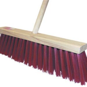 Gadekost 47 cm, nylon med skaft