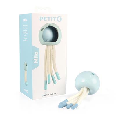 PETIT MILO, Blæksprutte 18x7cm. Pink Blå