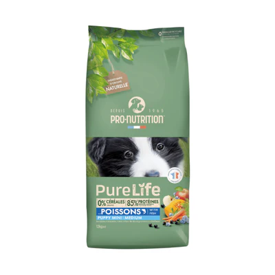 Purelife Puppy - Kornfrit Hvalpefoder - 12 kg