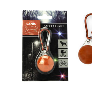 Active Canis Led lygte med karabin i rød