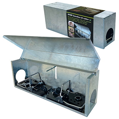 Tunnelbox Rotte M/2 Smækfæld.Ryom