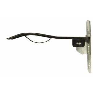 HKM sammenklaplig/foldbar sadelholder sort metal